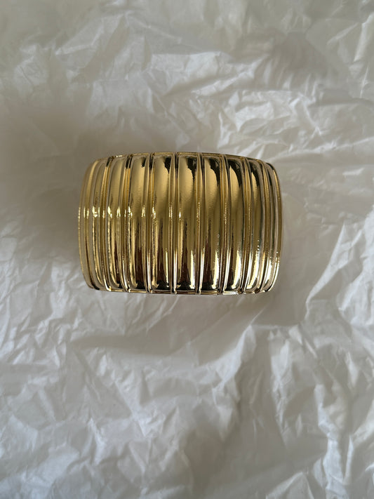 “Make a statement”- Gold Bangle