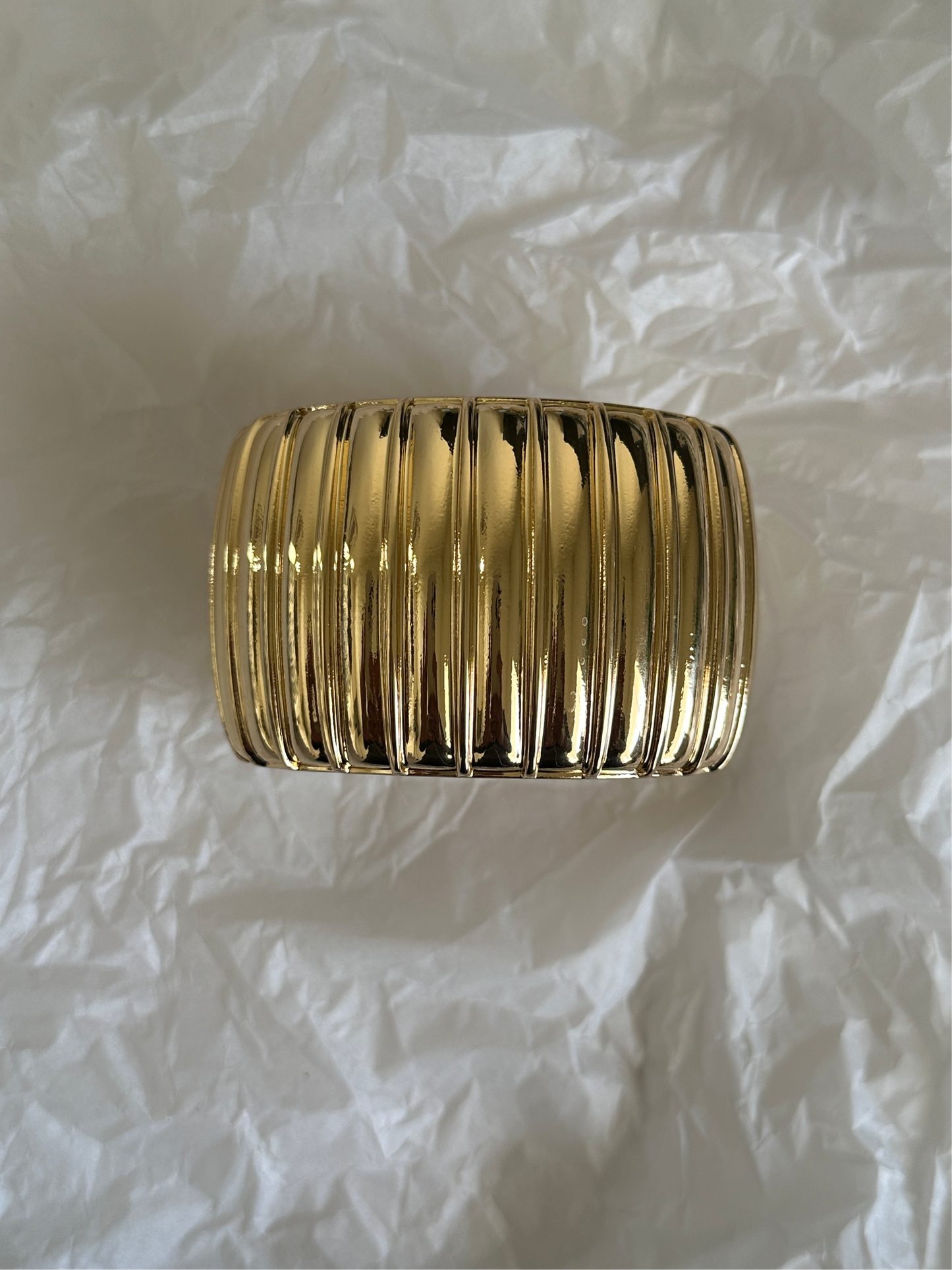 “Make a statement”- Gold Bangle