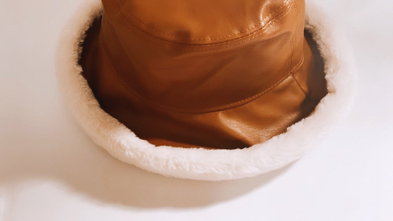 "TRACEY" (TAN) Bucket hat