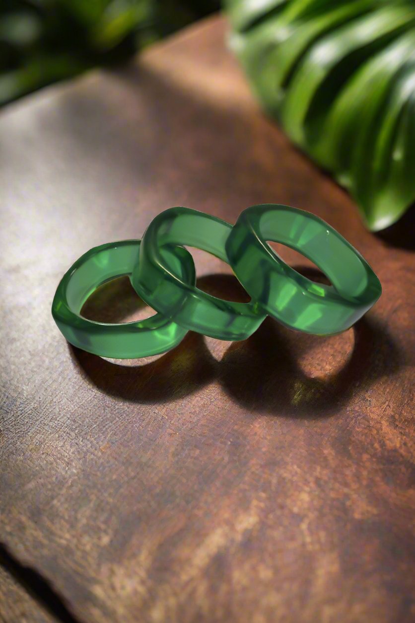 "LISA" Bangles (GREEN) 2pc set