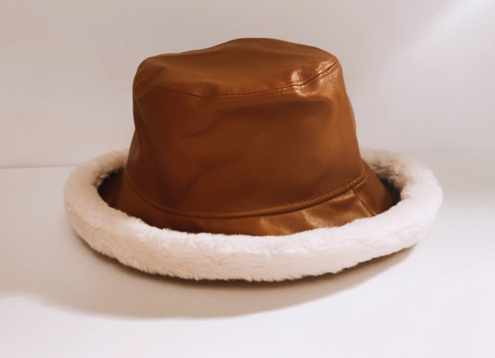 "TRACEY" (TAN) Bucket hat