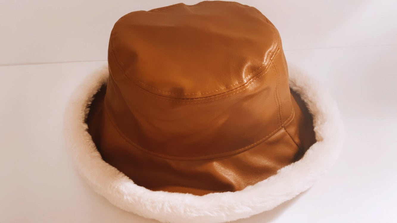 "TRACEY" (TAN) Bucket hat