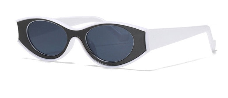 "KITTY KATT" (BLACK/WHITE) Sunglasses