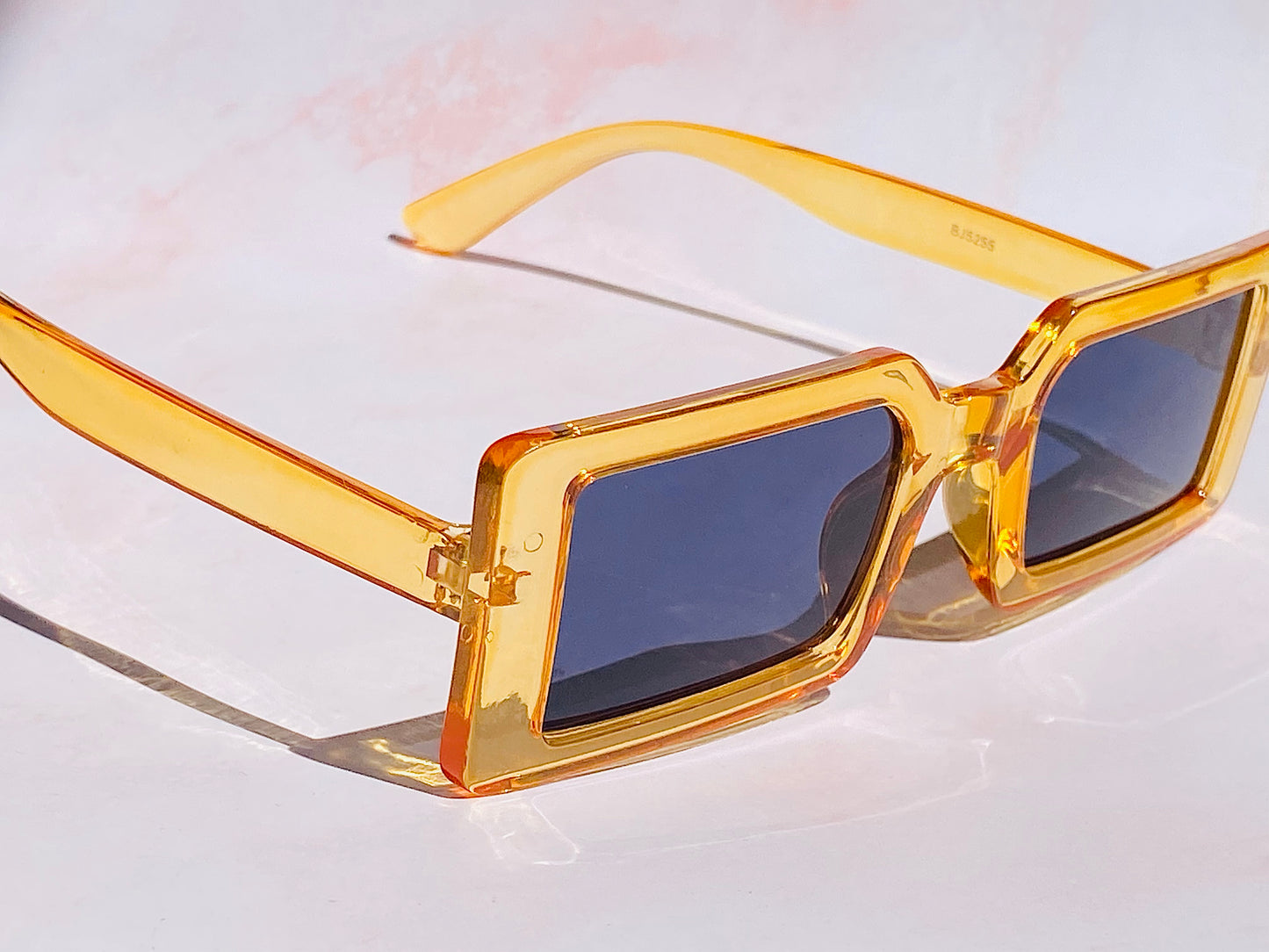 "ORANGE TEA" Rectangle Sunglasses