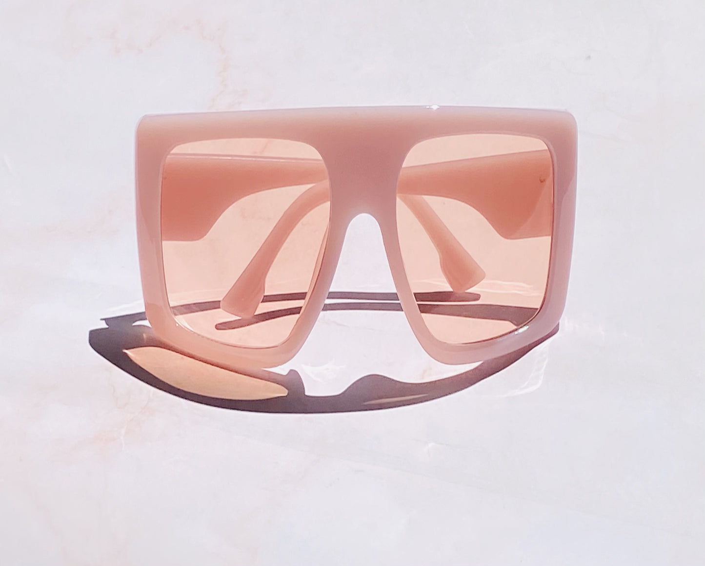 "BLUSH ME" Oversized Sunglasses