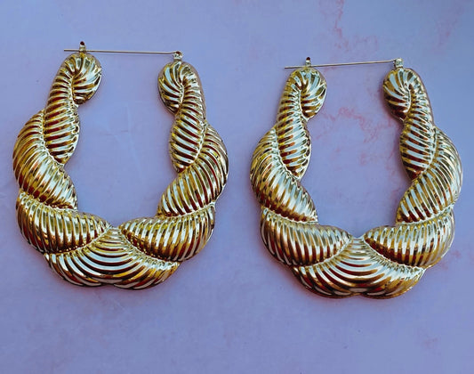 "BONNIE" Hoop Earrings