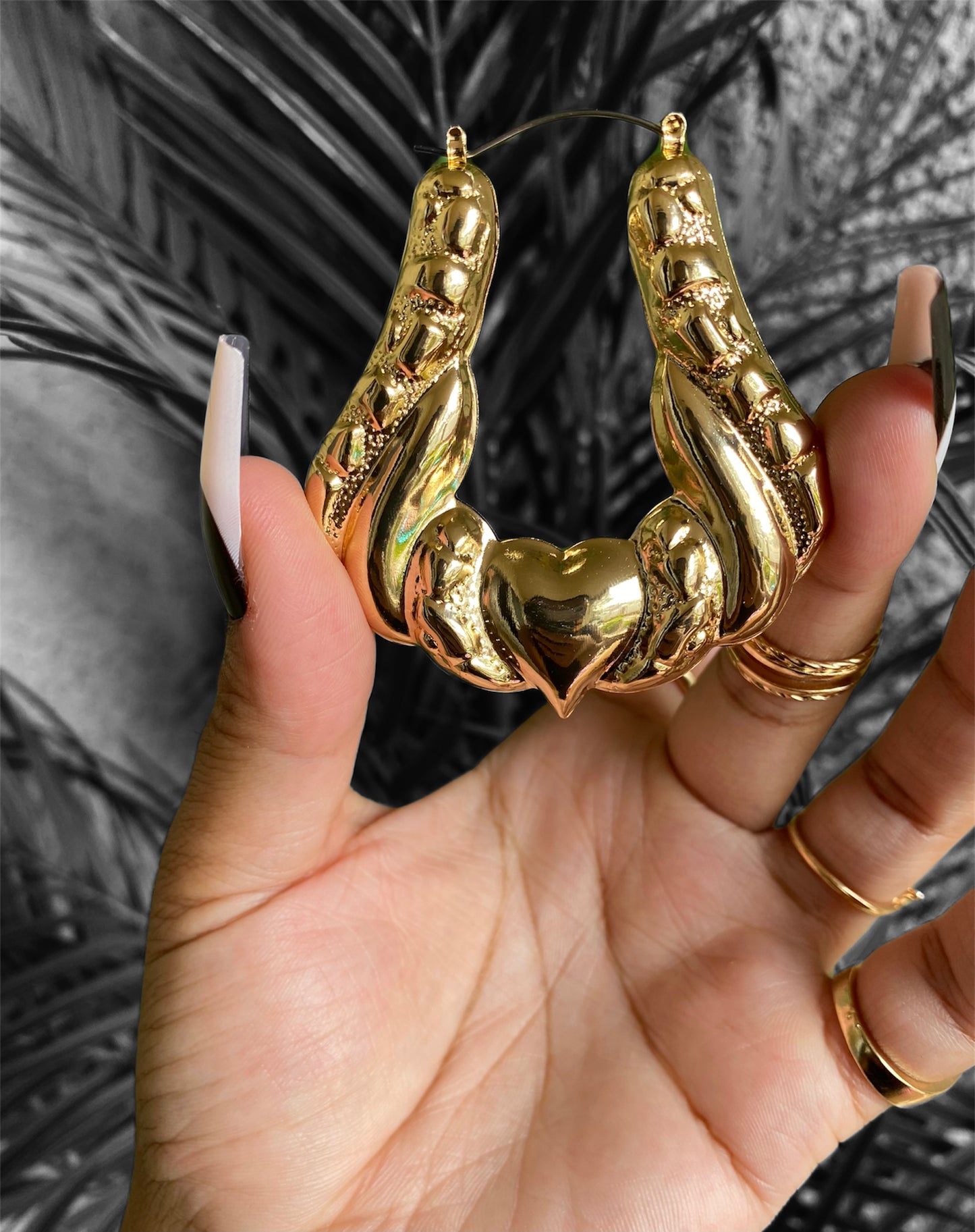 "CALI LUV""(Gold) Hoops